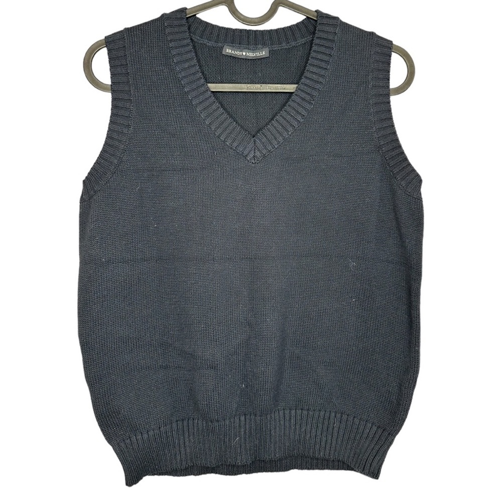 Brandy Melville Blue Sweater Vest Top O/S